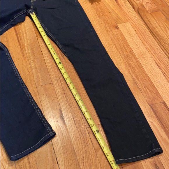 3 for $15 SALE Levi’s 711 Skinny Dark Blue Jeans Size 16 Regular - Picture 6 of 9